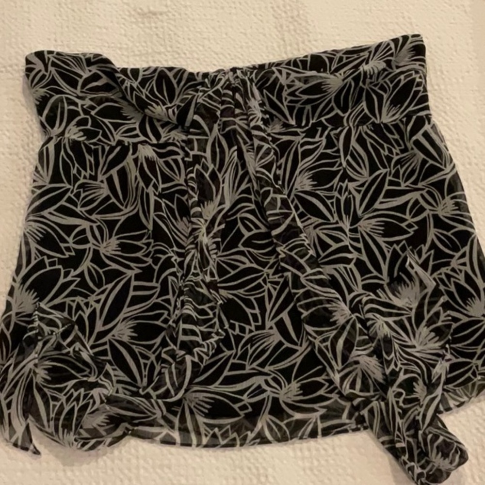 Ann Taylor LOFT Floral Sheer Lined Sleeveless/Tube top. SZ 12. NWT.